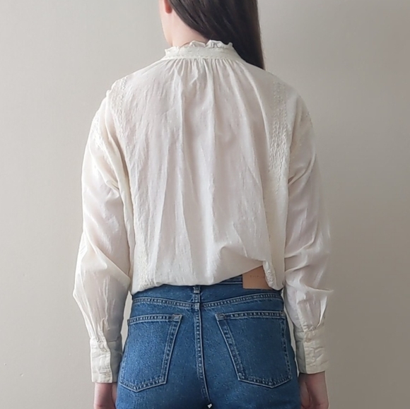 Cream Blouse - Picture 5 of 6